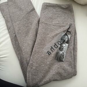 Zobha Heathered Gray Leggings